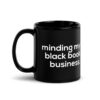 Minding My Black Book Business Mug - Image 2