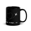 Black Glossy Rough Ridge, CO Mug - Image 3