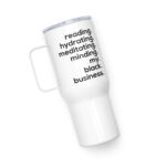 Minding Black Business Travel mug - Image 2