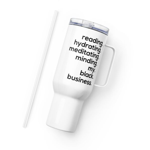 Minding Black Business Travel mug