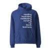 Unisex Minding My Black Business oversized hoodie - Image 2