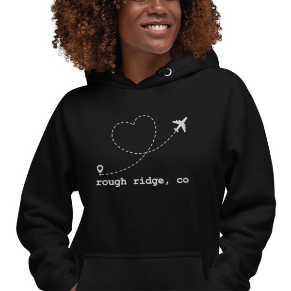 Unisex Embroidered Rough Ridge, CO Hoodie