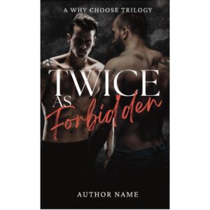 x-twiceforbidden premade romance book cover