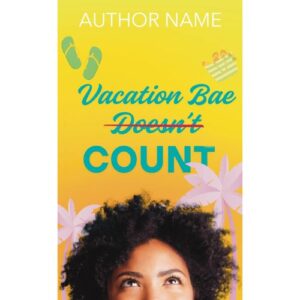 x-vacationbae premade book cover