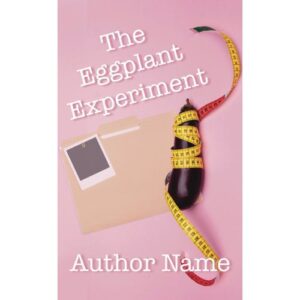 x-eggplant experiment premade book cover